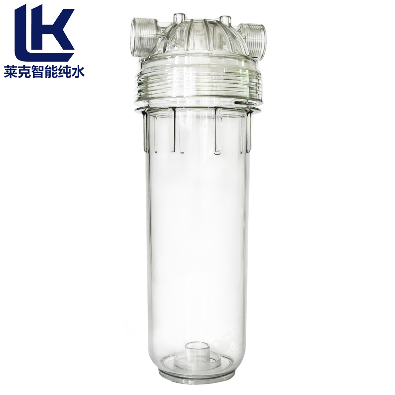 透明濾瓶2分口前置防爆加厚濾桶PP棉過濾器濾殼